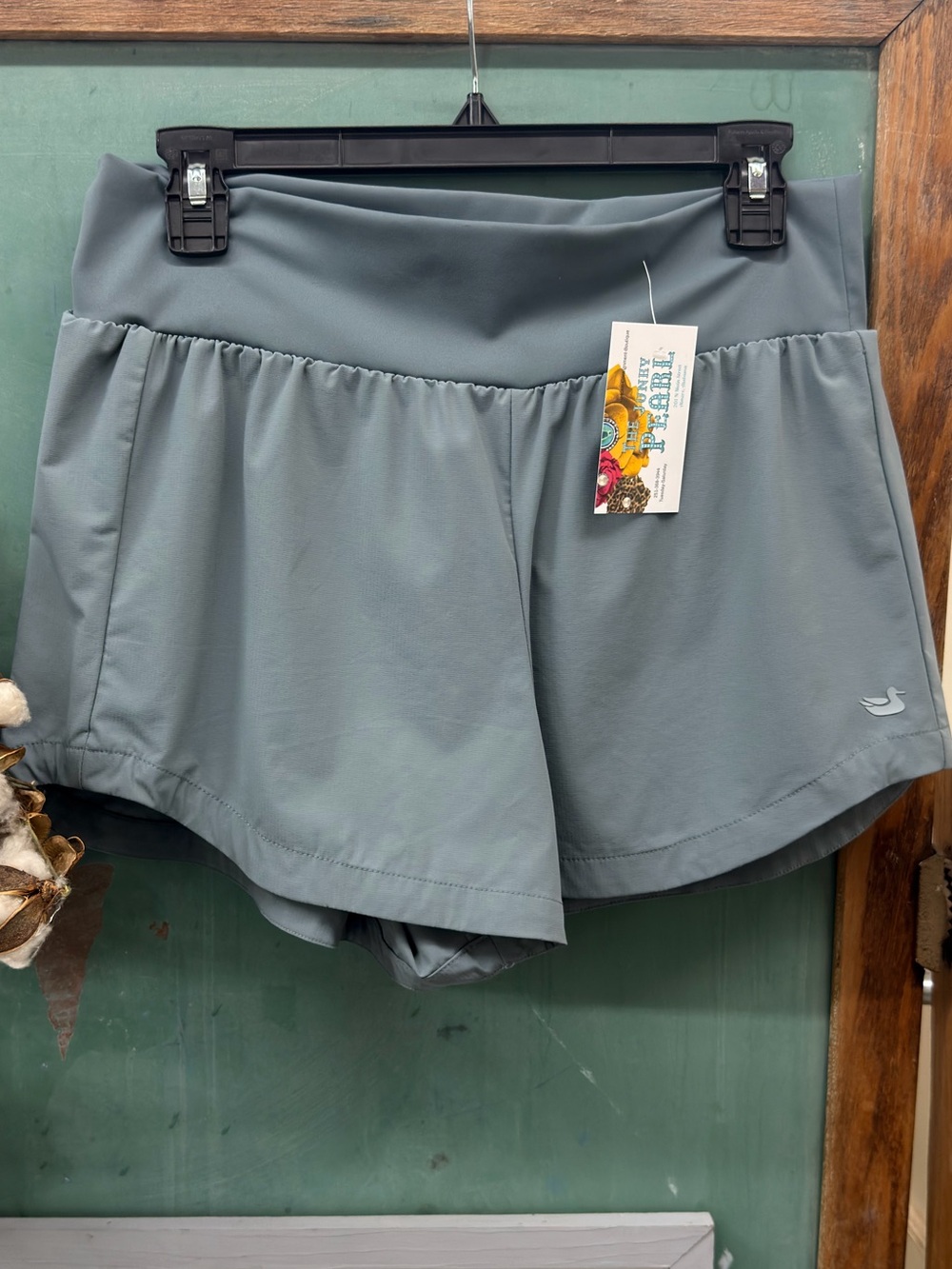 Southern Marsh Slate Blue Athletic Skort Shorts